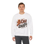 Gingerbread "Oh Snap!" Crewneck Sweatshirt