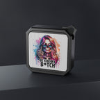Bluetooth Speaker — Colorful Skull Girl 'Be Kind of a B*tch' Waterproof Portable Speaker