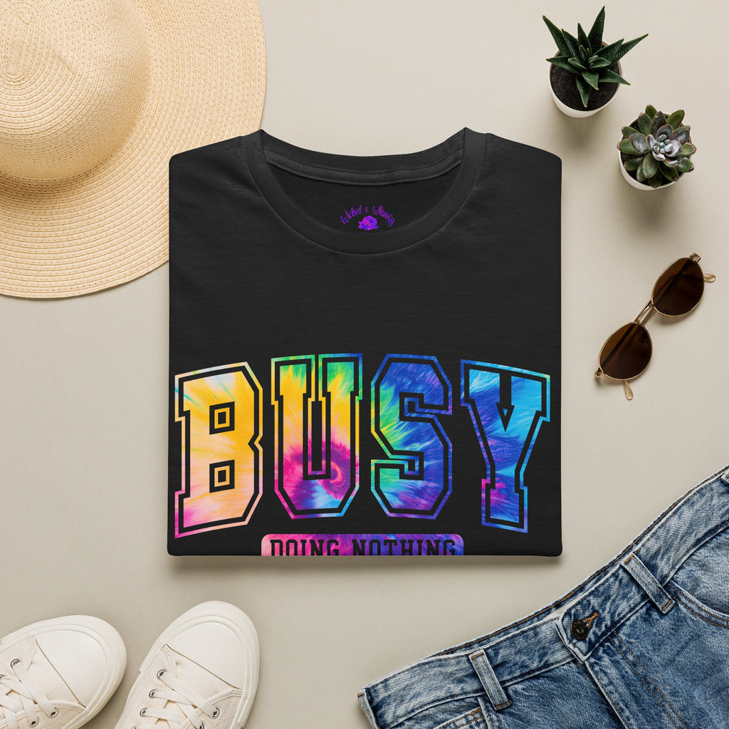 Busy Doing Nothing Graphic T-shirt