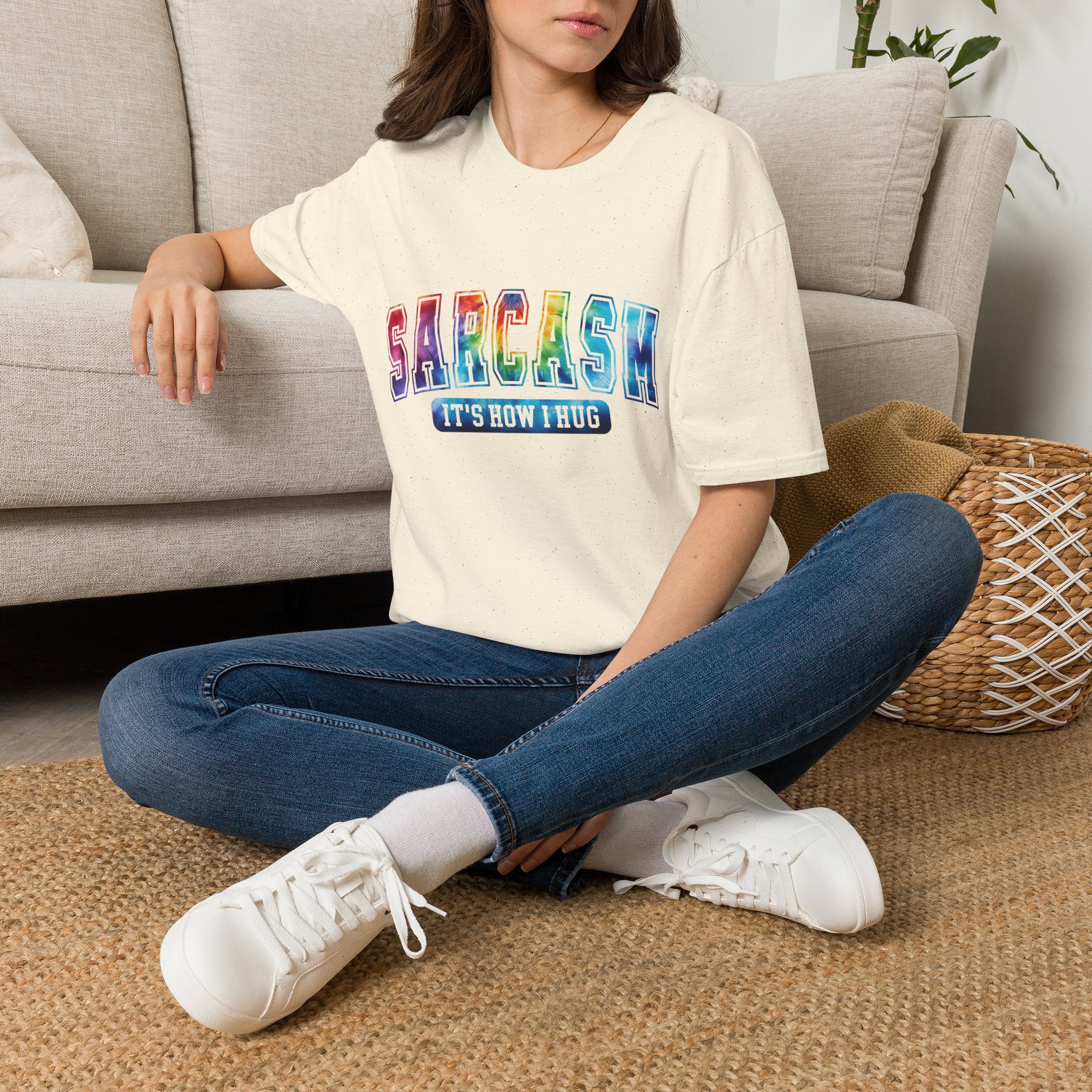 “Sarcasm: It’s How I Hug” Funny Graphic Tee