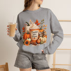Pumpkin Spice Season Graphic Sweatshirt