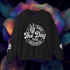 Have The Day You Deserve - Graphic with Expressive Skull Hands