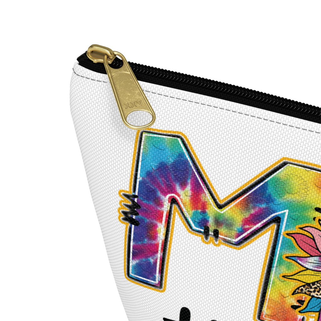 #MOMLIFE Tie-Dye Sunflower Accessory Pouch