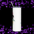 Karma Watercolor Tumbler 20oz – 'Karma is a bitch…”Insulated Stainless Steel Travel Cup