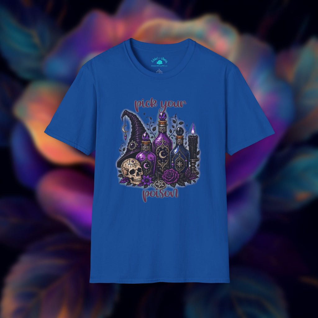 Pick Your Poison Gothic Halloween Tee