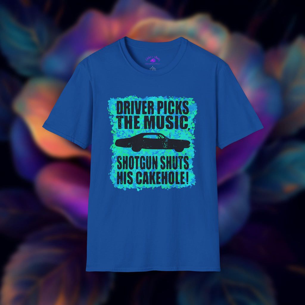 Driver Picks The Music … Grapic Tee