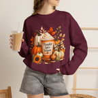 Pumpkin Spice Season Graphic Sweatshirt