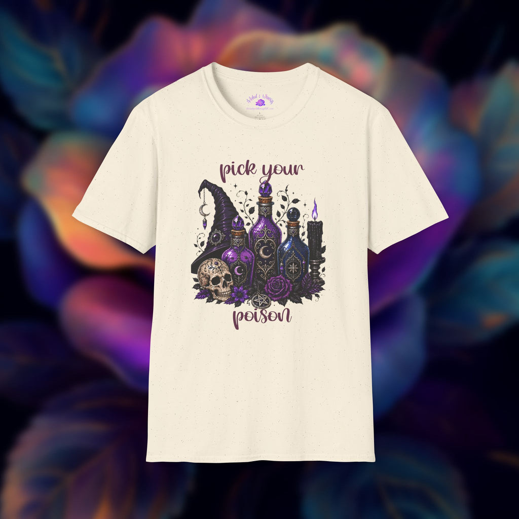 Pick Your Poison Gothic Halloween Tee