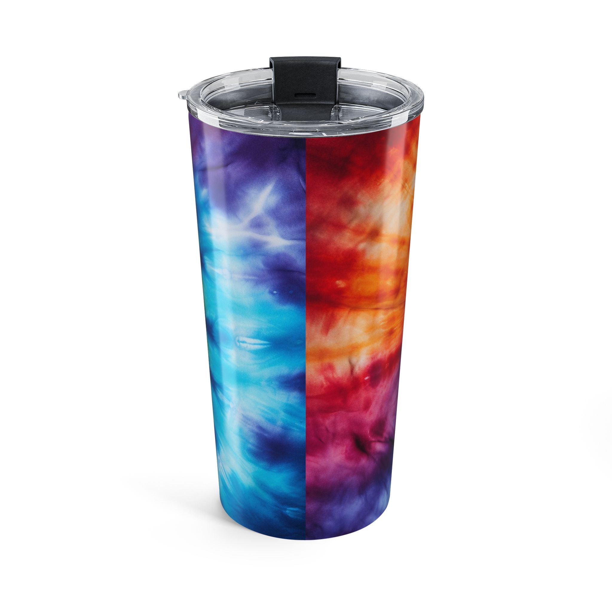 20oz Tumbler - Tie-Dye "Good Vibes Only" Insulated Travel Cup