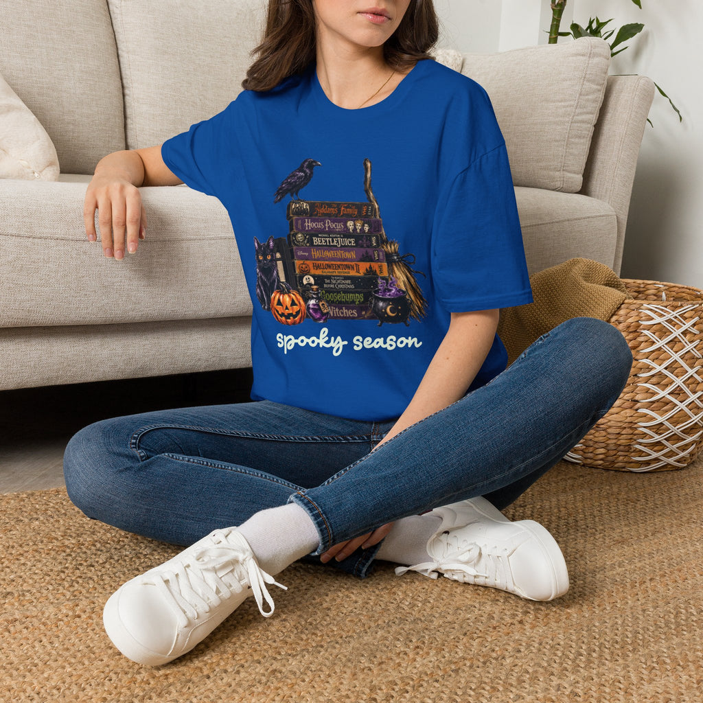 Spooky Season Halloween Movie VHS Graphic Tee