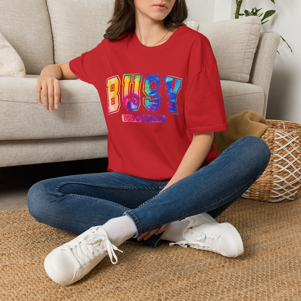 Busy Doing Nothing Graphic T-shirt