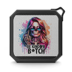 Bluetooth Speaker — Colorful Skull Girl 'Be Kind of a B*tch' Waterproof Portable Speaker