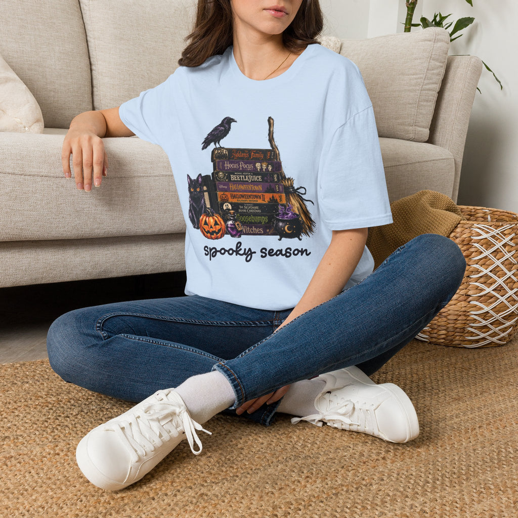Spooky Season Halloween Movie VHS Graphic Tee