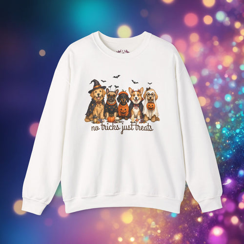 "No Tricks Just Treats" Crewneck Sweatshirt