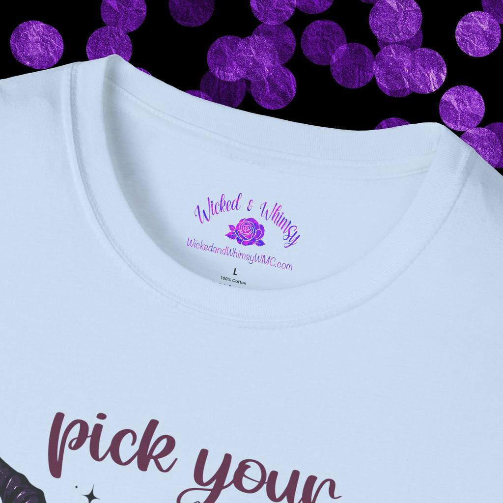 Pick Your Poison Gothic Halloween Tee