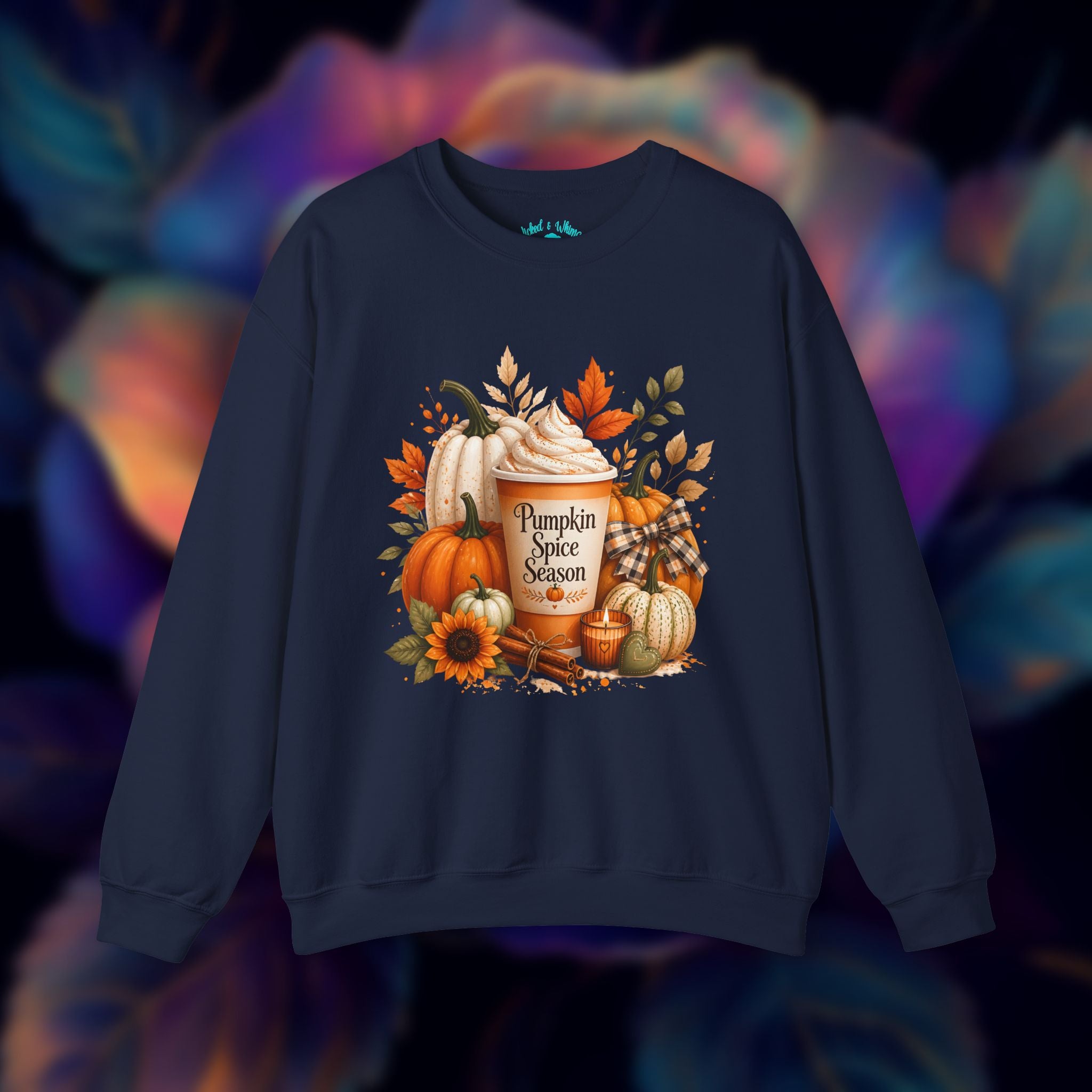 Pumpkin Spice Season Graphic Sweatshirt