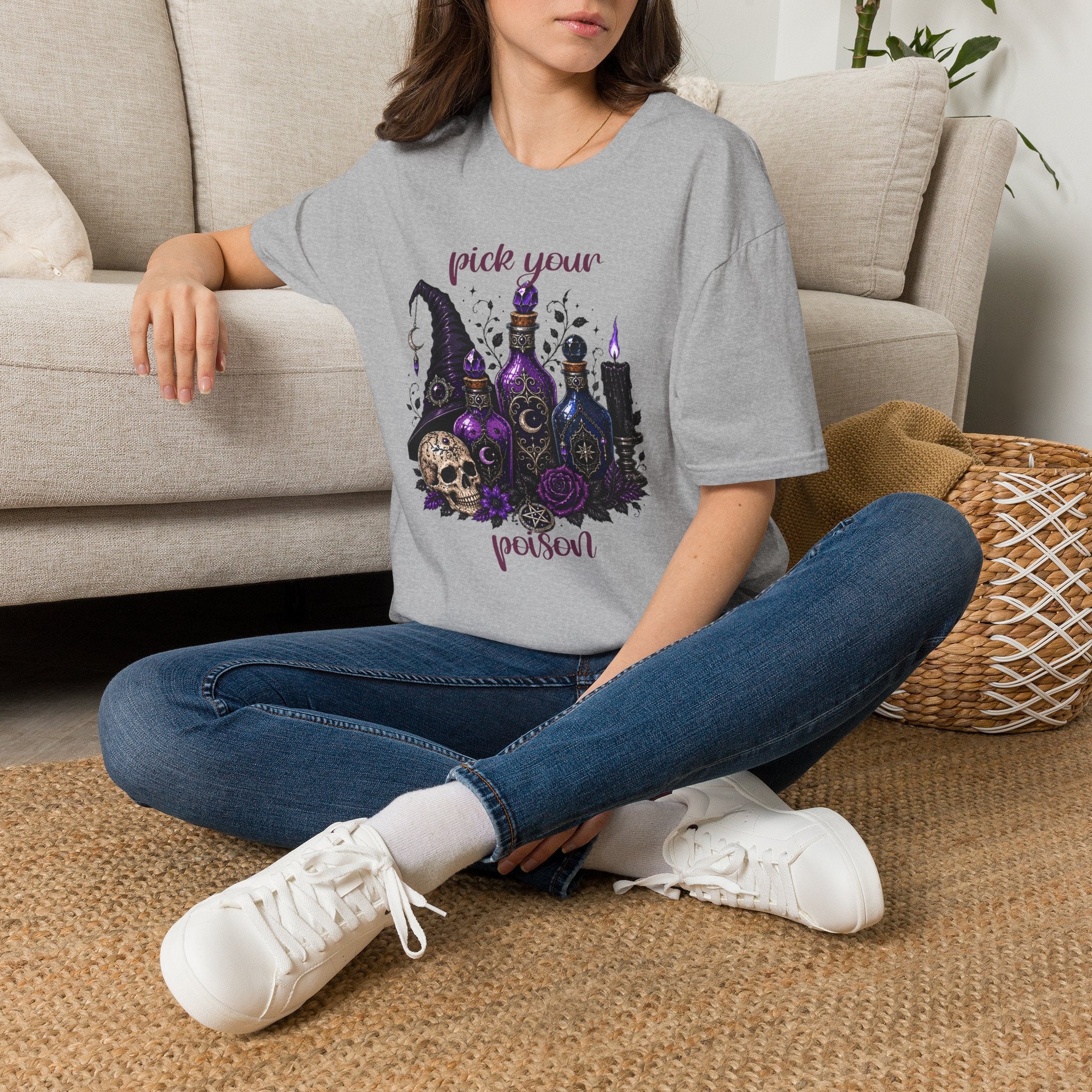 Pick Your Poison Gothic Halloween Tee
